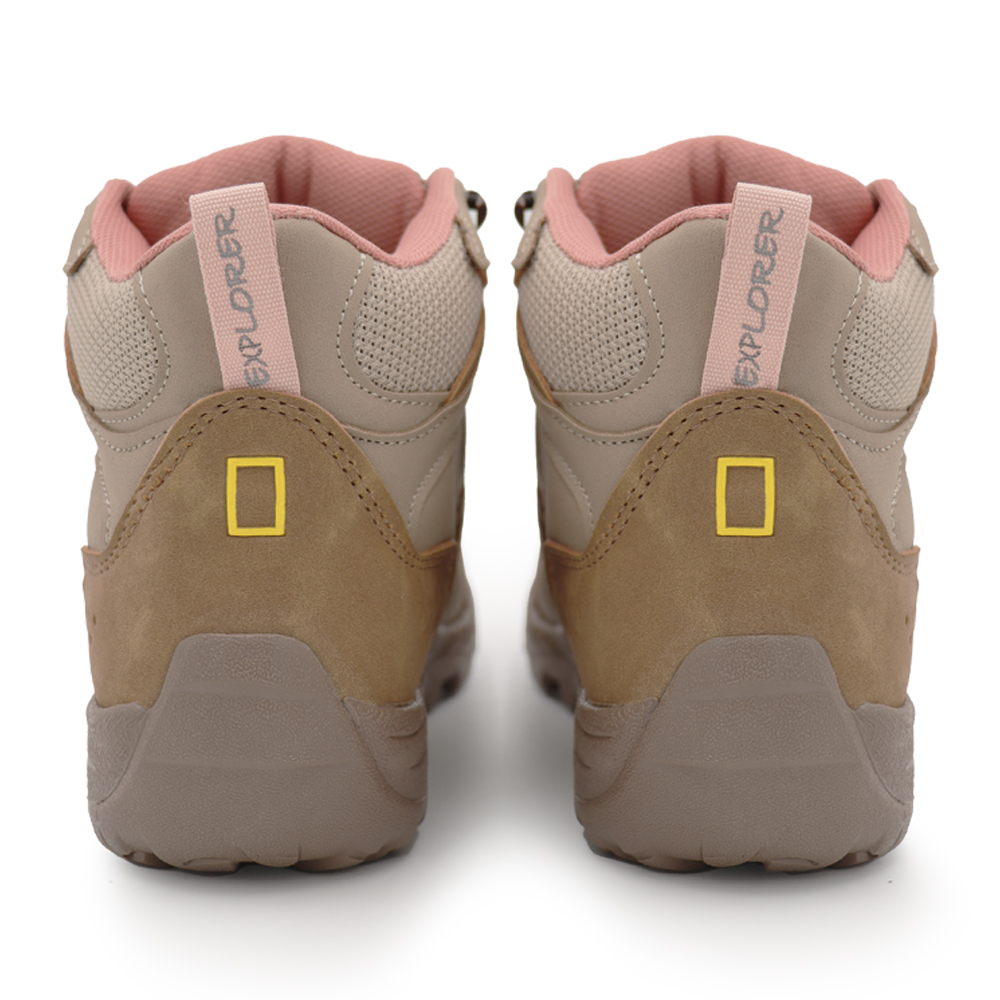 Foto 4 pulgar | Botas para Mujer National Geographic Hiking Outdoor Beige