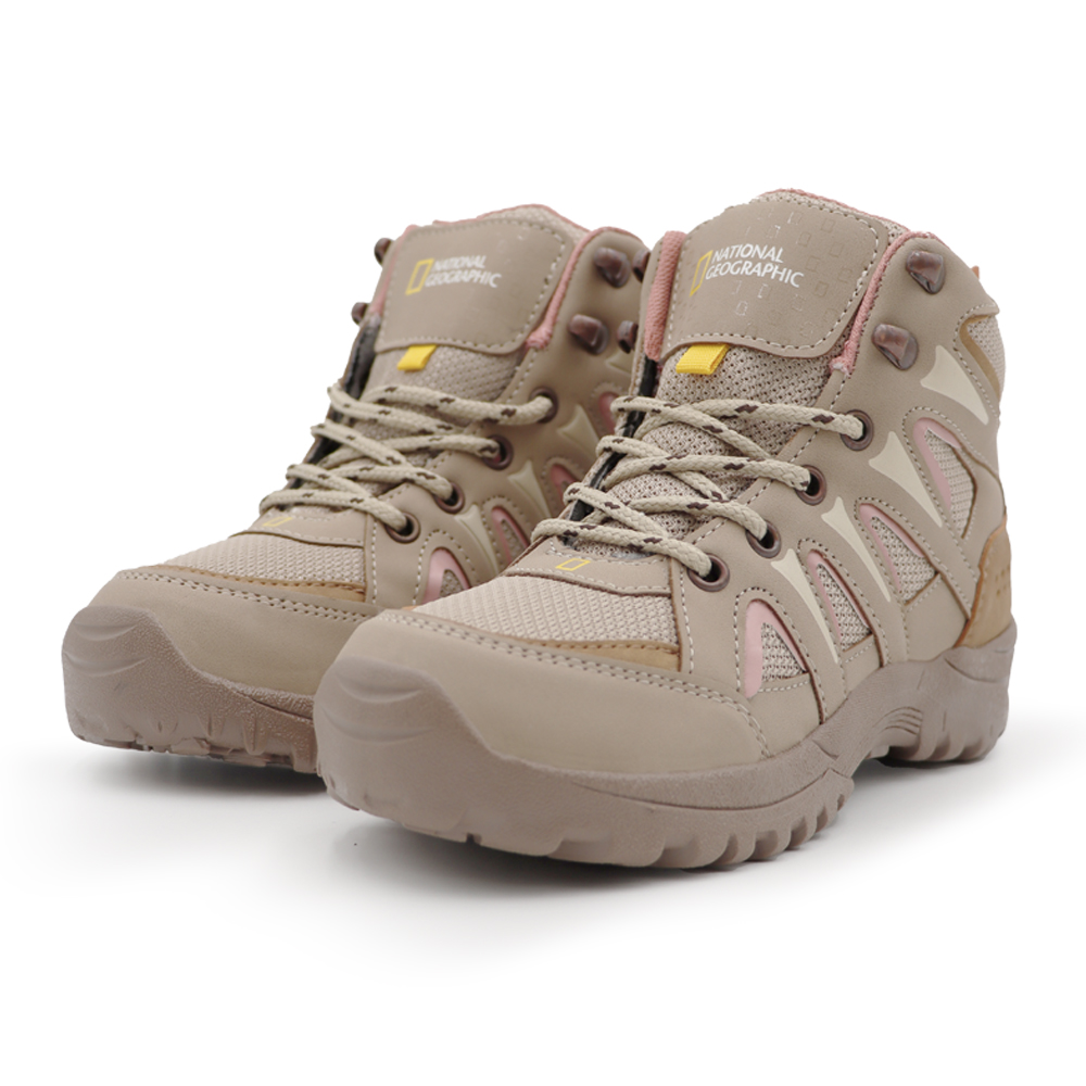 Foto 8 pulgar | Botas para Mujer National Geographic Hiking Outdoor Beige