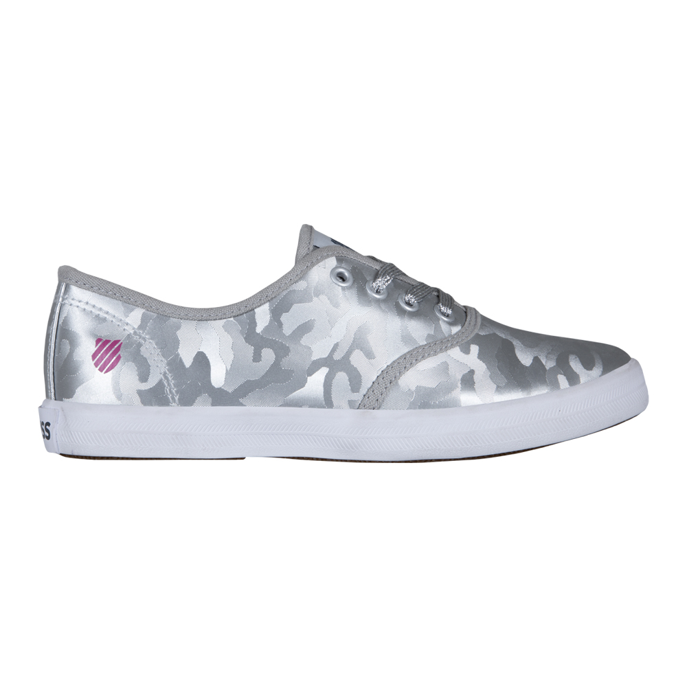 Foto 2 | Tenis K-Swiss Beverly Camu Plata