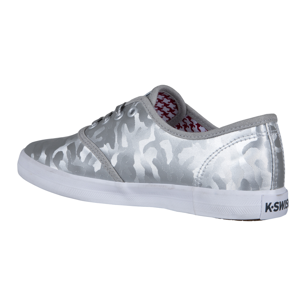 Foto 4 pulgar | Tenis K-Swiss Beverly Camu Plata