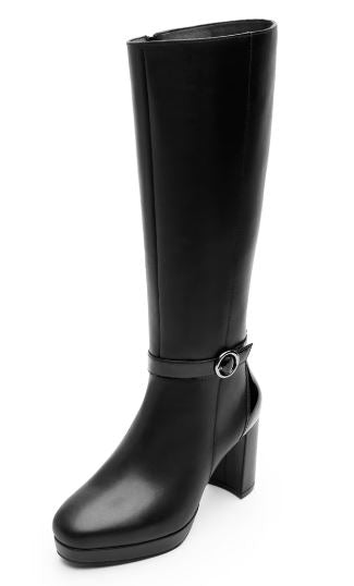 Foto 2 pulgar | Botas Flexi 118911 Negras para Mujer