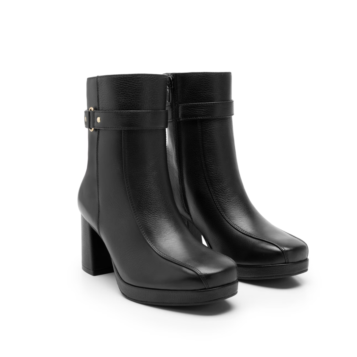 Foto 2 | Botas Flexi Negras para Mujer