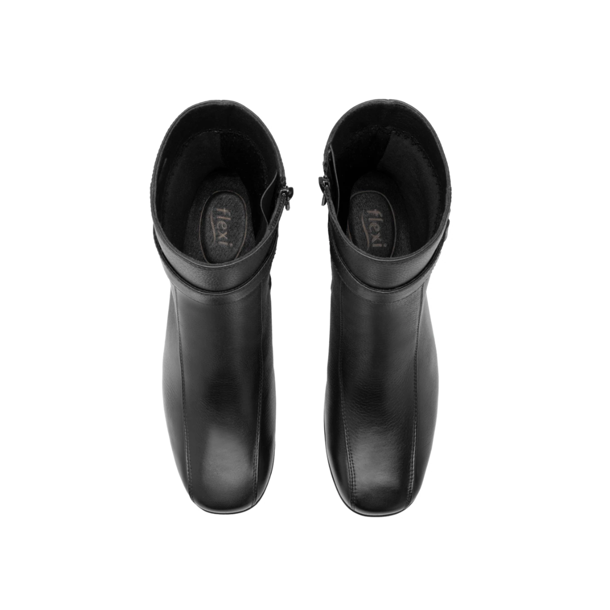 Foto 6 pulgar | Botas Flexi Negras para Mujer