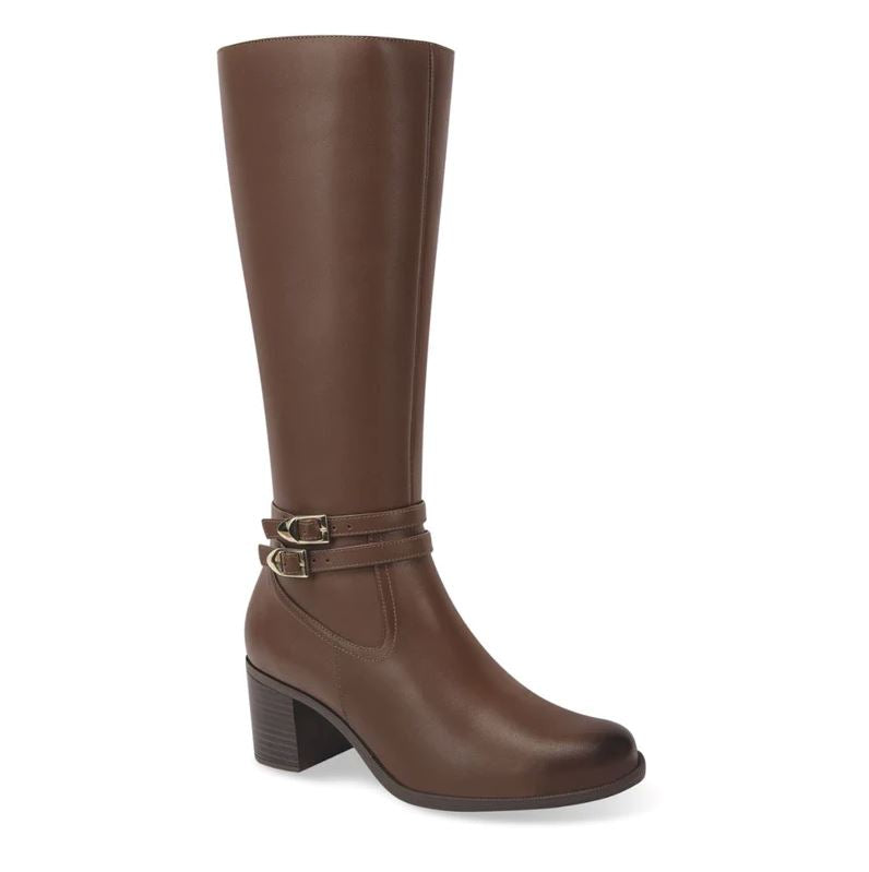 Foto 2 pulgar | Botas Flexi Marrones para Mujer