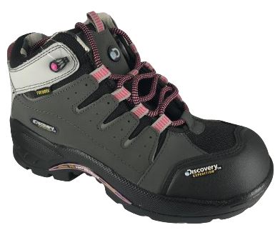 Foto 2 pulgar | Botas Discovery Blackwood Grises Outdoor para Mujer