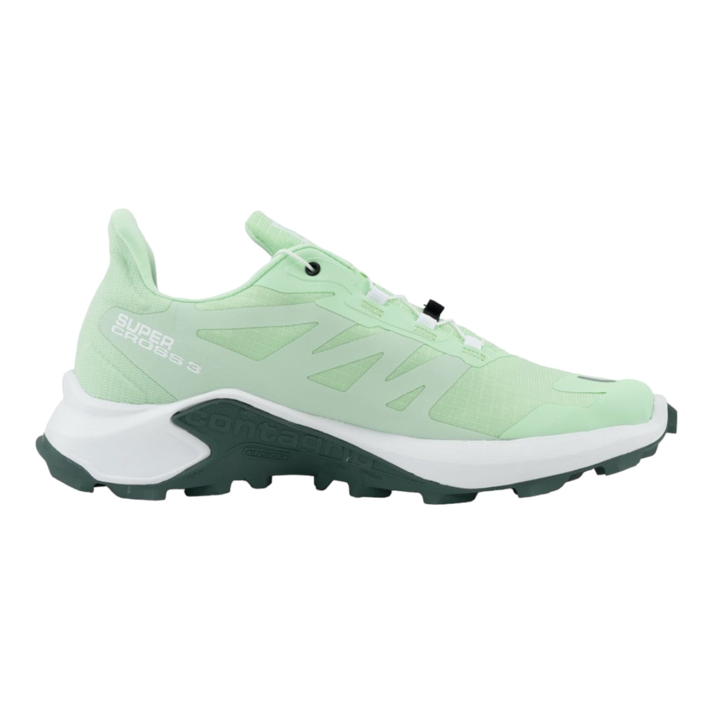 Tenis Salomon Super Cross Verde para Mujer