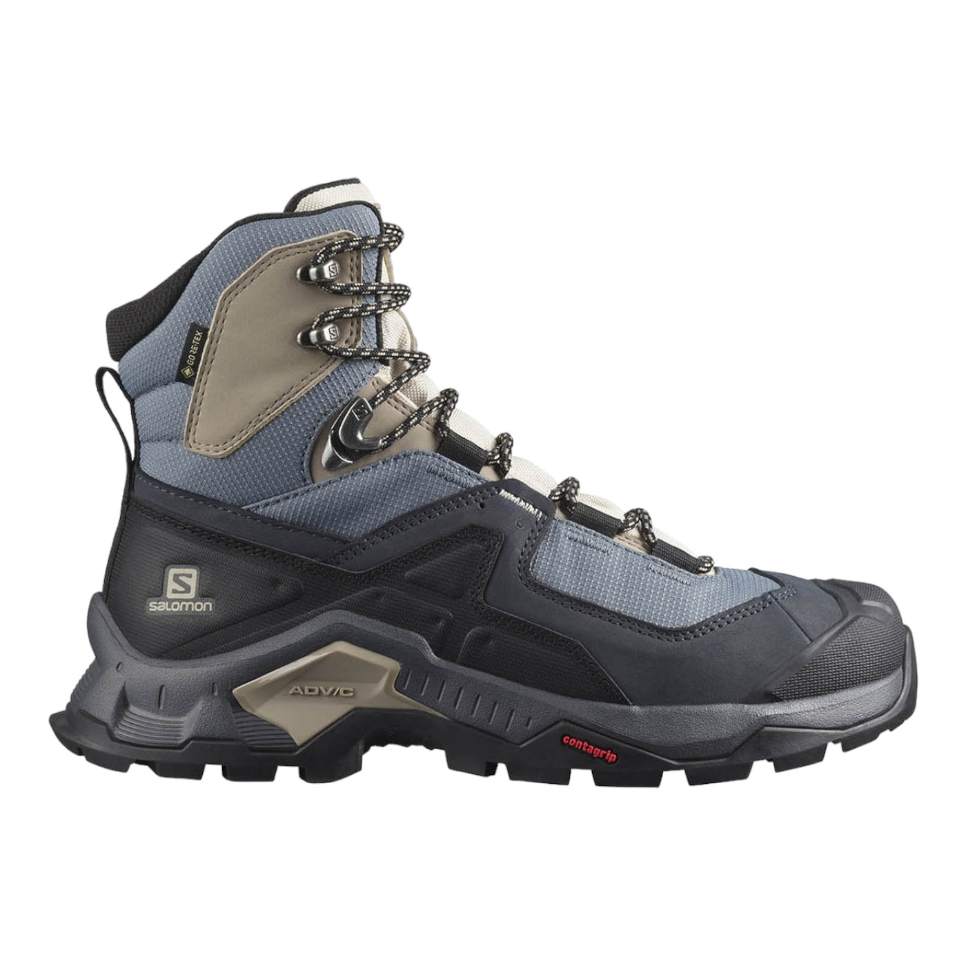 Foto 2 pulgar | Botas Salomon Quest Element GTX W Grises para Mujer