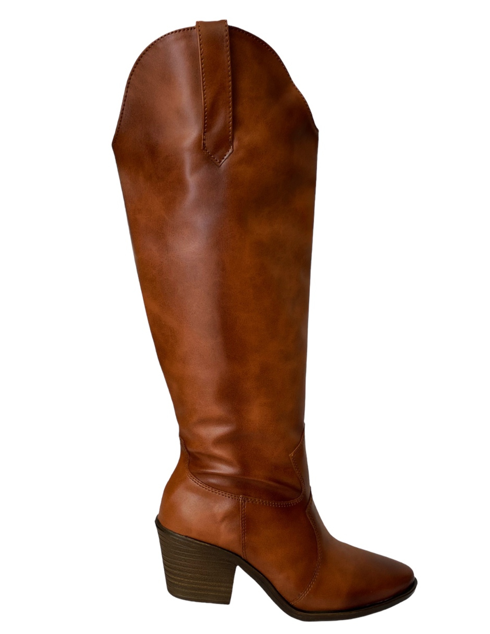 Foto 3 pulgar | Botas Vaqueras Malabis Cafés para Mujer
