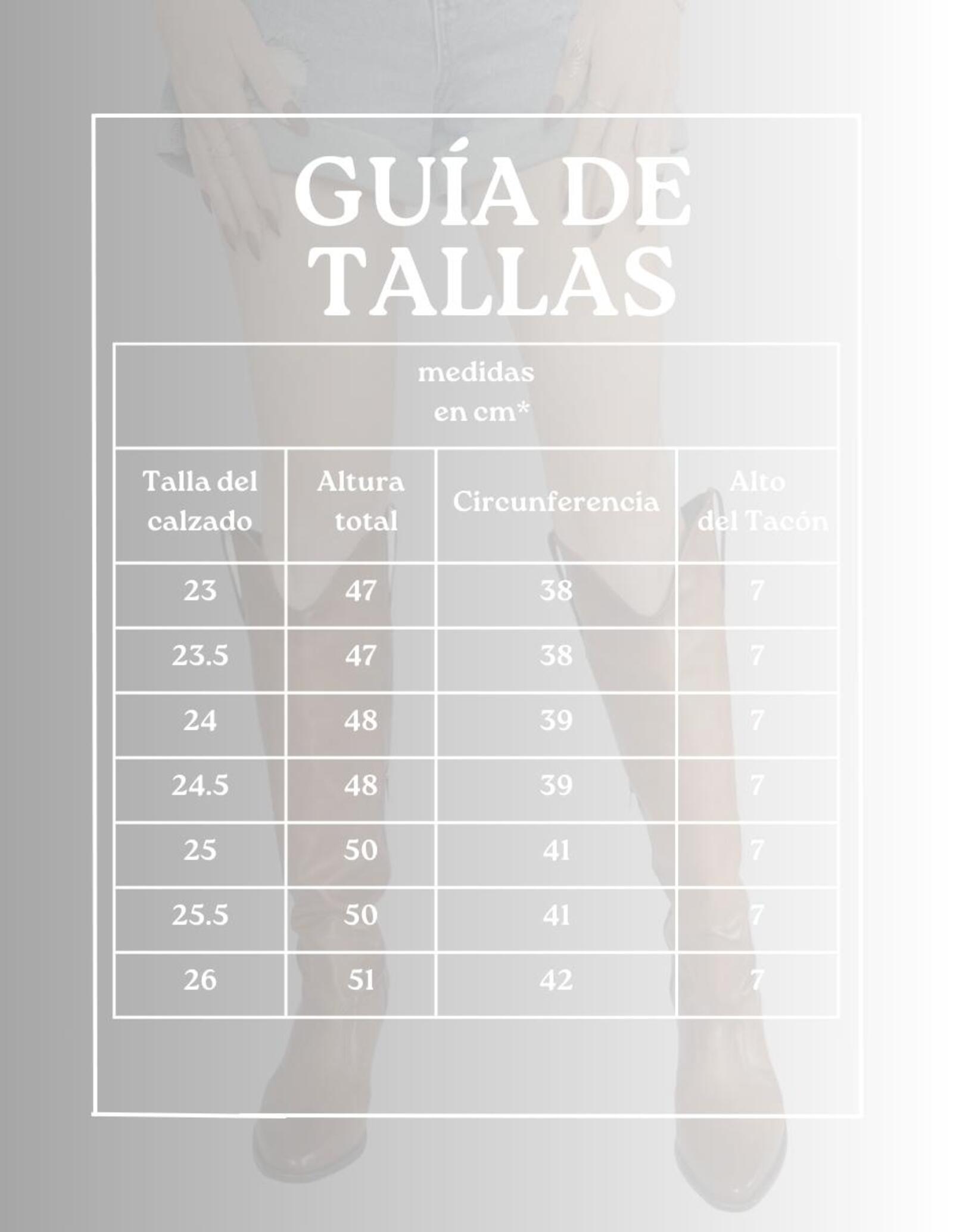 Foto 4 pulgar | Botas Vaqueras Malabis Cafés para Mujer