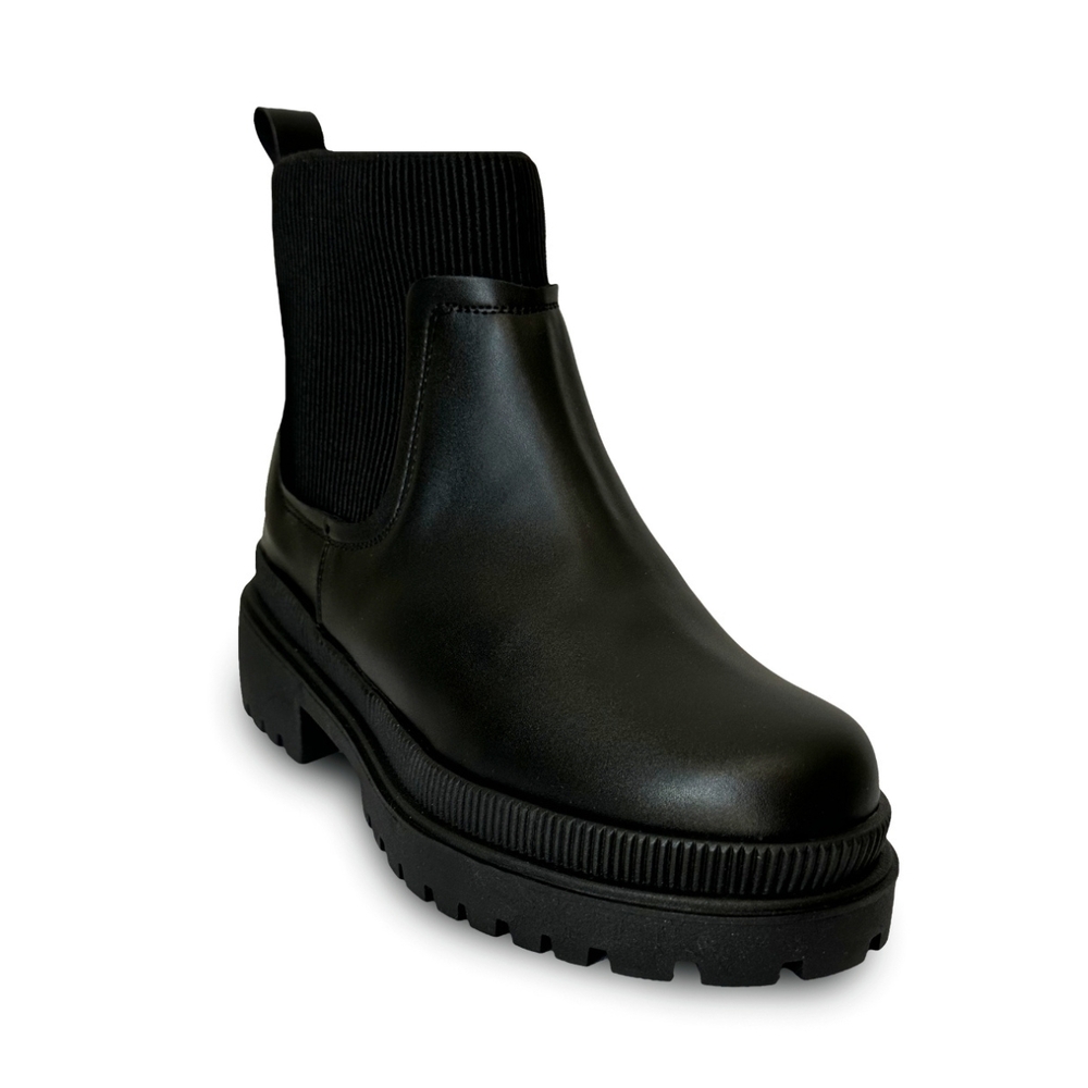 Foto 4 pulgar | Botas Chelsea Malabis Negras para Mujer