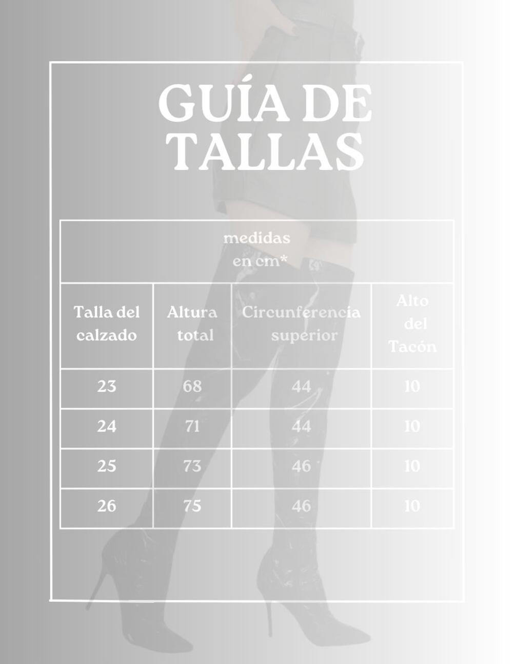 Foto 8 | Botas Largas Malabis Negras para Mujer