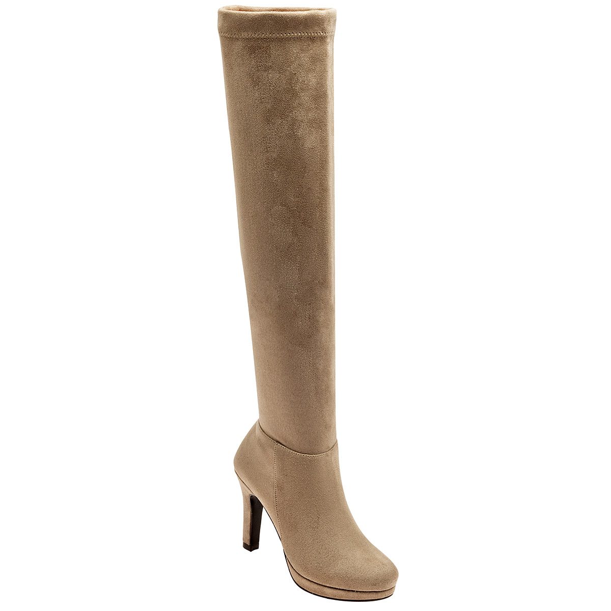Foto 2 pulgar | Pietro Alessandro Bota Para Mujer Beige, Código 120919-e