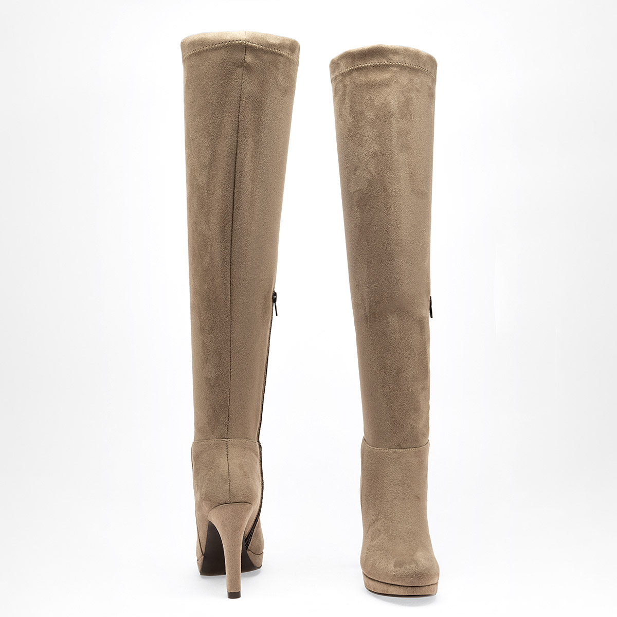 Foto 4 pulgar | Pietro Alessandro Bota Para Mujer Beige, Código 120919-e