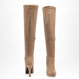 Foto 3 | Pietro Alessandro Bota Para Mujer Beige, Código 120919-e