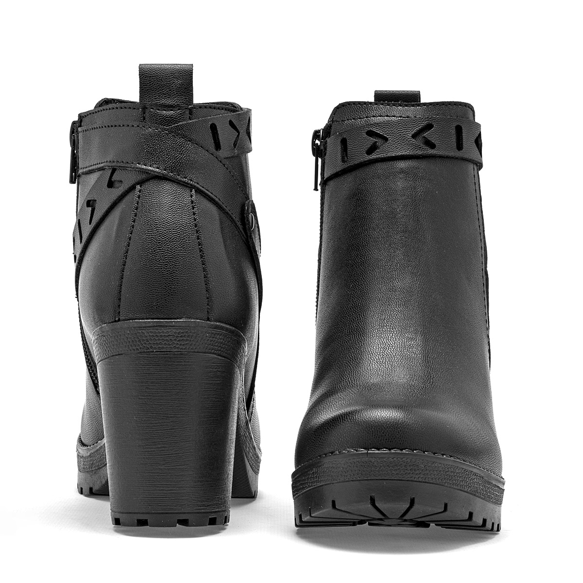 Foto 4 pulgar | Botines  Dkch 121880-e Negros para Mujer