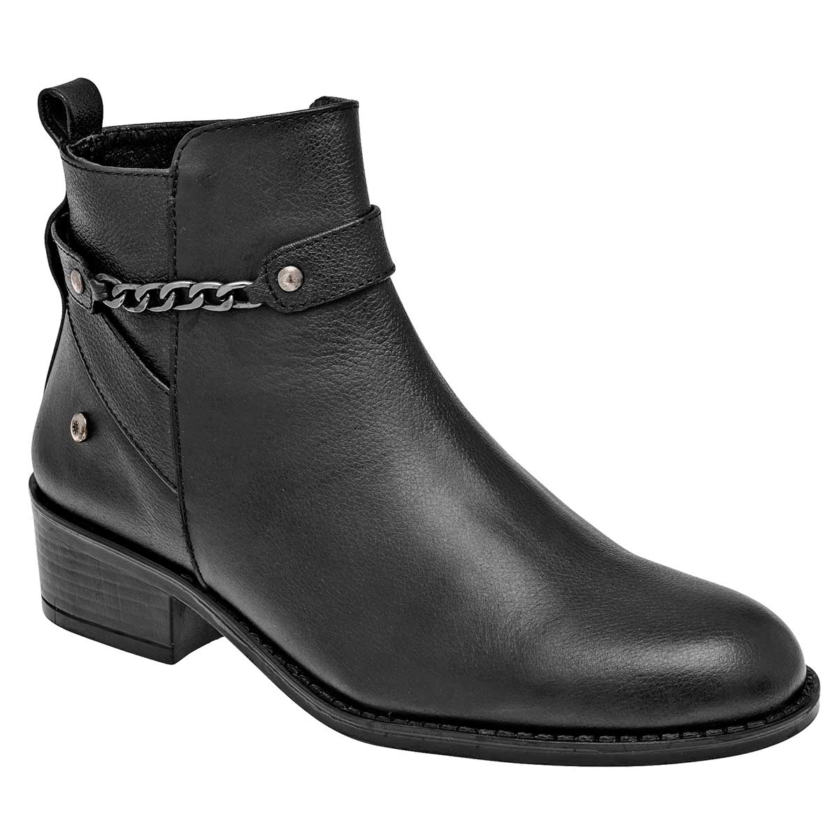 Botines Moramora Negros para Mujer