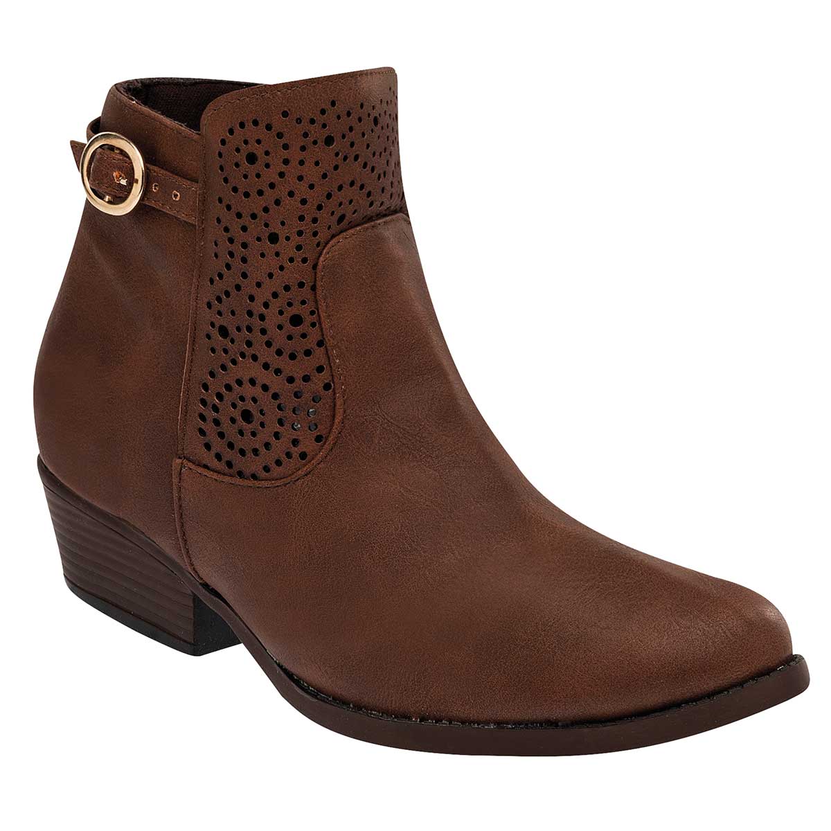 Botín Mary Cecy Camel para Mujer $627