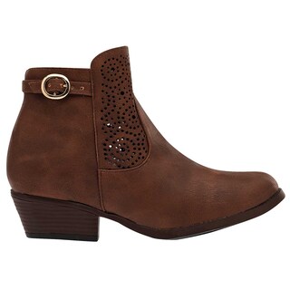 Foto 3 | Botín Mary Cecy Camel para Mujer