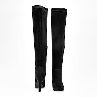 Foto 3 | Botas Pietro Alessandro Negras para Mujer