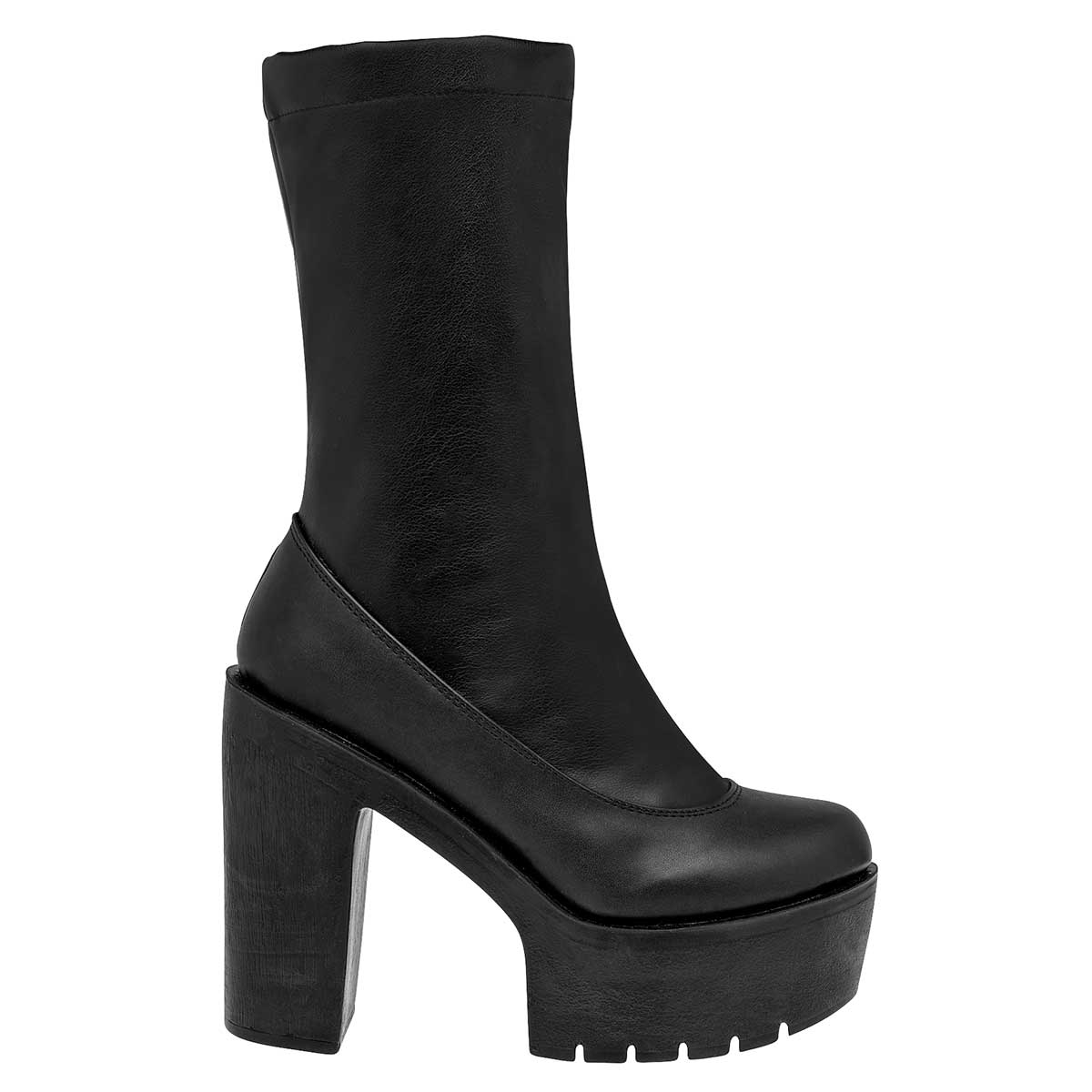 Foto 4 pulgar | Botas Mary Cecy Negras para Mujer