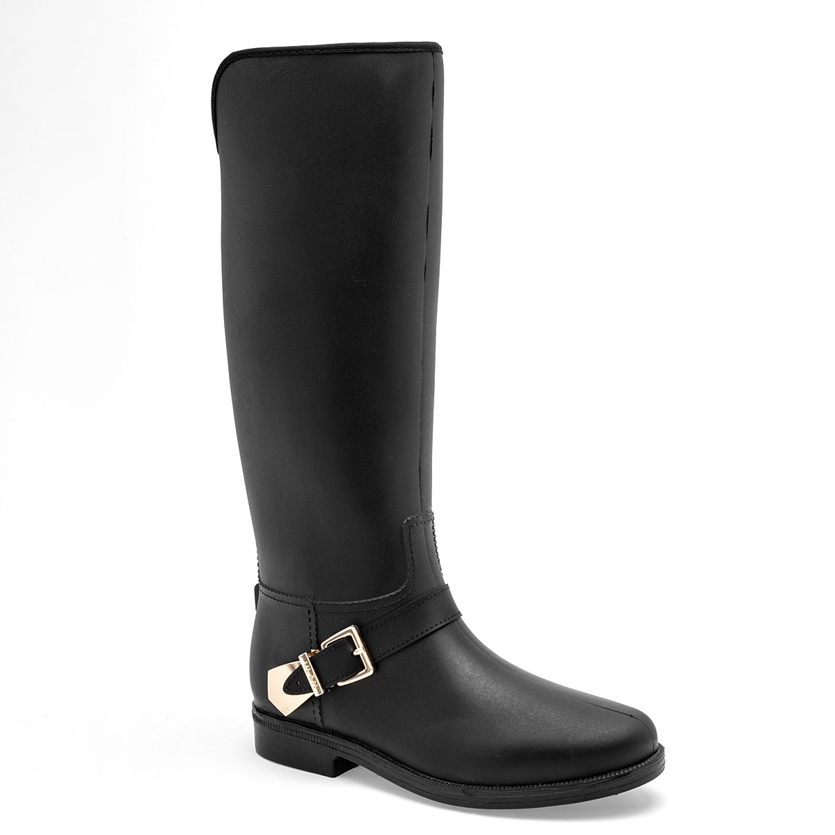 Botas de Lluvia Top Moda Negras para Mujer