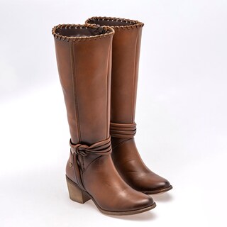 Foto 2 | Moramora Bota Para Mujer Café, Código 120806-e