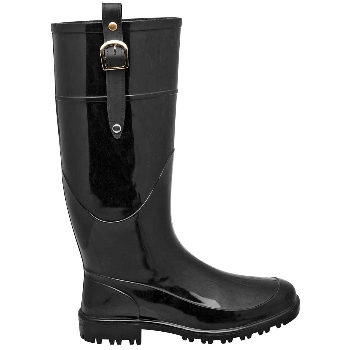 Foto 4 pulgar | Botas de Lluvia Top Moda para Mujer Negras Impermeables