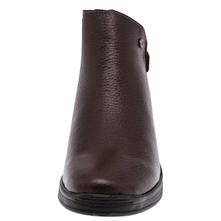 Foto 3 | Botines Moramora 105730-1 Vino para Mujer