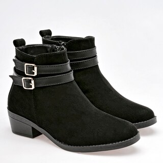 Foto 2 | Botines Celex Negros para Mujer