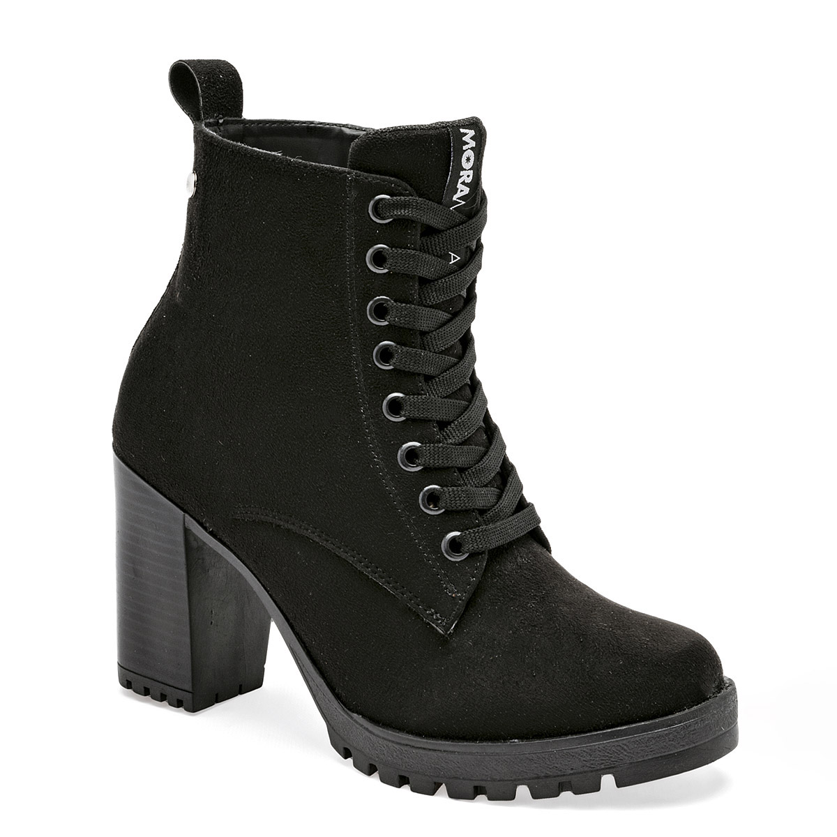 Botines Moramora Negros para Mujer