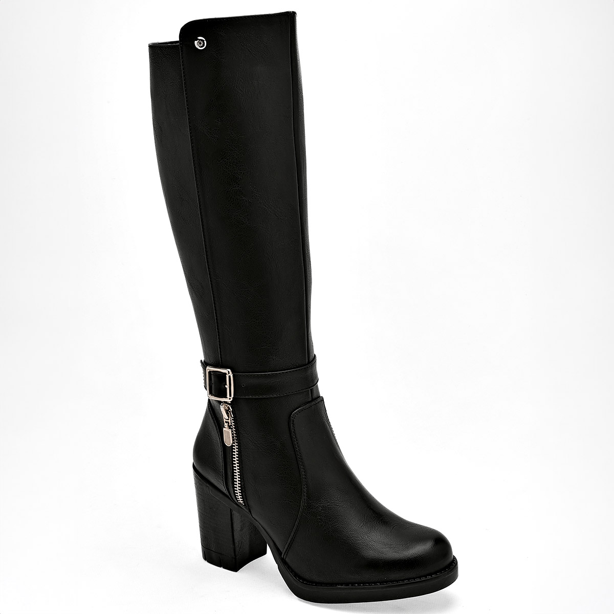Foto 2 pulgar | Bota para Mujer Moramora Negro 120890-e