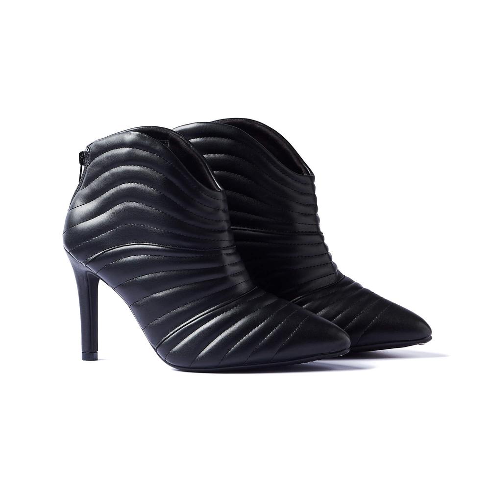 Foto 5 | Botines Vizzano Negros para Mujer