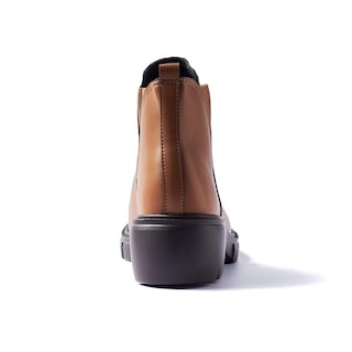 Foto 4 | Bota Chelsea Beira Rio Roxana Casual Café para Mujer