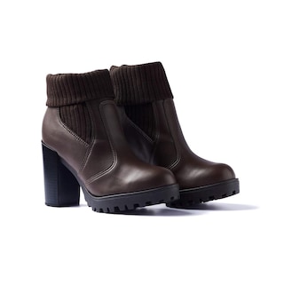 Foto 5 | Bota Moleca Ditza Berlim Café Para Mujer