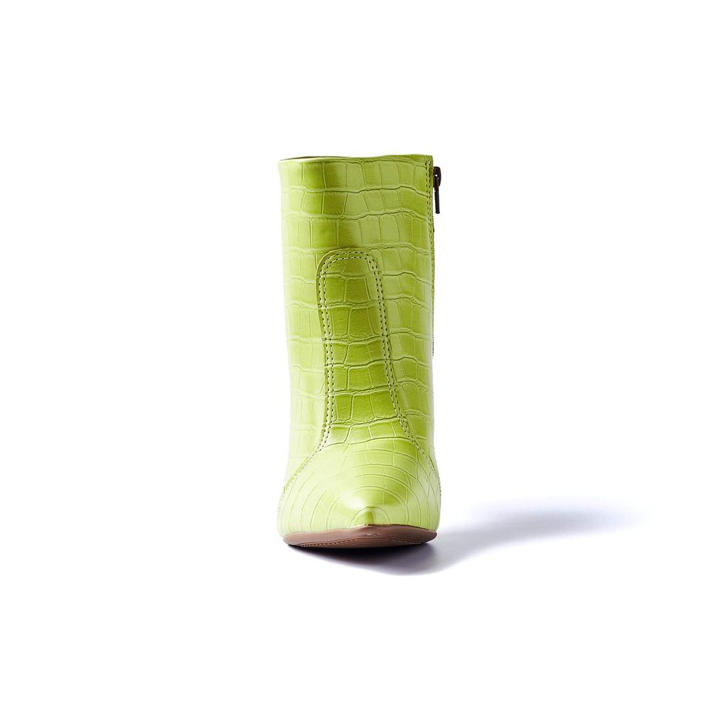 Foto 4 pulgar | Botines Vizzano Shima Coco Verdes para Mujer