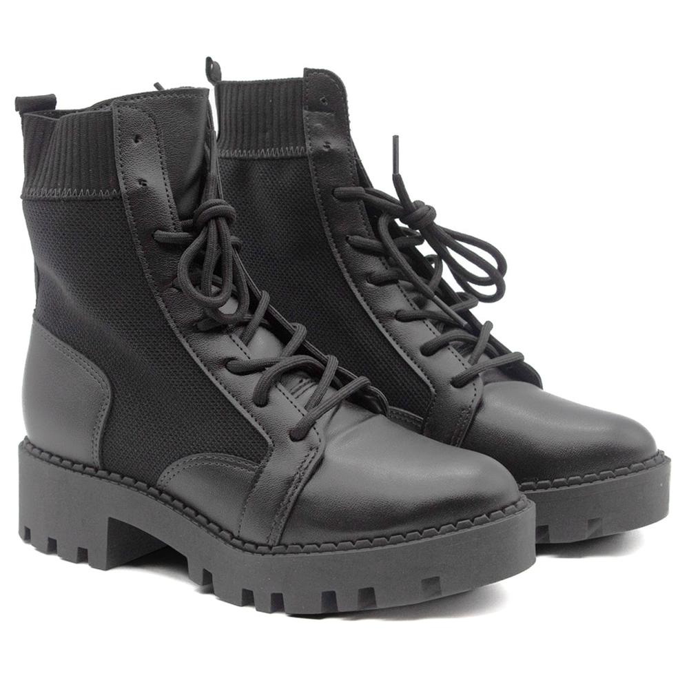 Foto 4 | Combat Boot Para Mujer Moleca Dalina Urban Negro