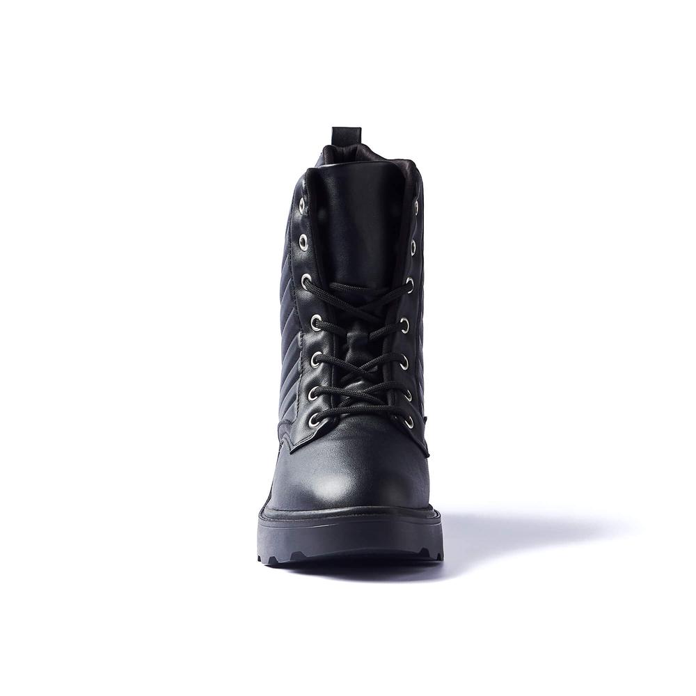 Foto 4 pulgar | Combat Boot Vizzano Saula Napa Negro para Mujer