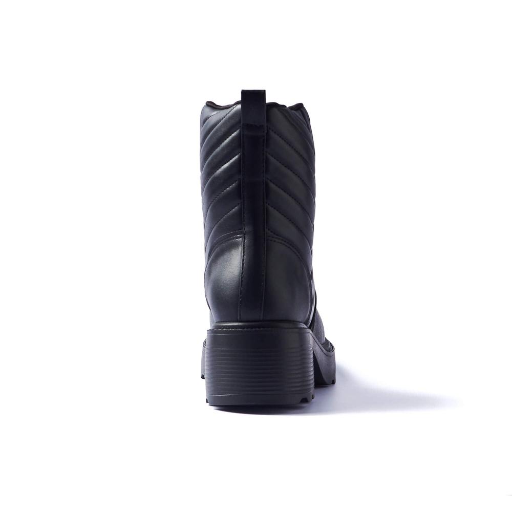 Foto 5 pulgar | Combat Boot Vizzano Saula Napa Negro para Mujer