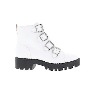 Foto 1 | Botines Moleca Blancas para Mujer