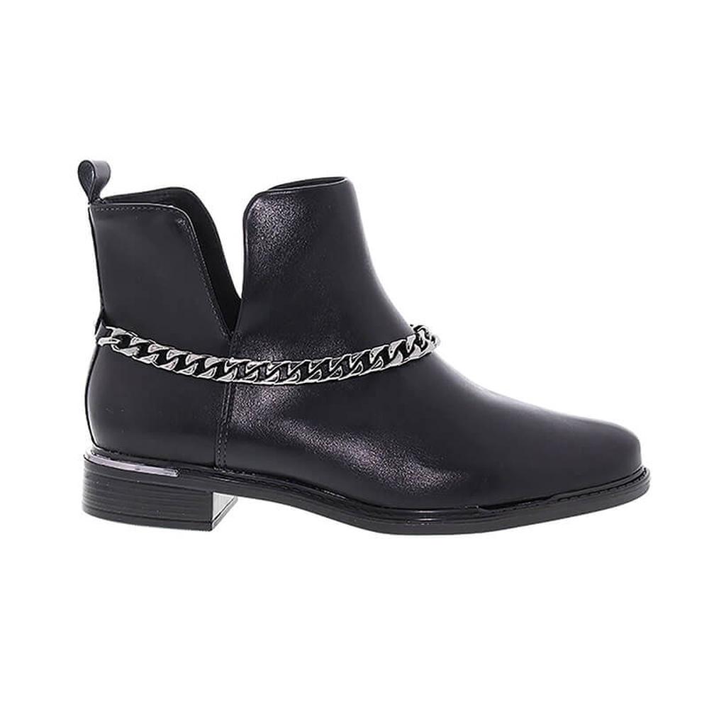 Foto 1 | Calzado Combat Boot Vizzano Shafira Cadena Negro para Mujer