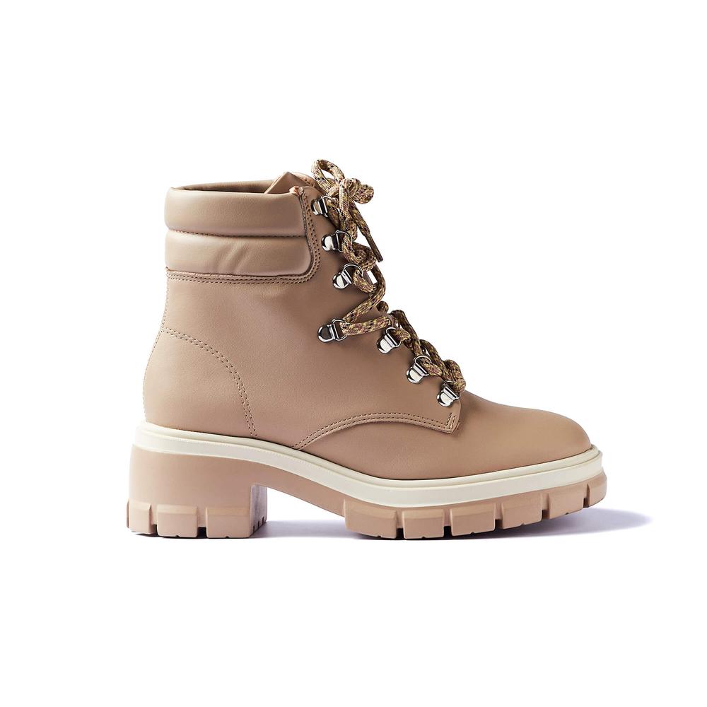 Botas Combat para Mujer Vizzano Shaida Pelica Beiges