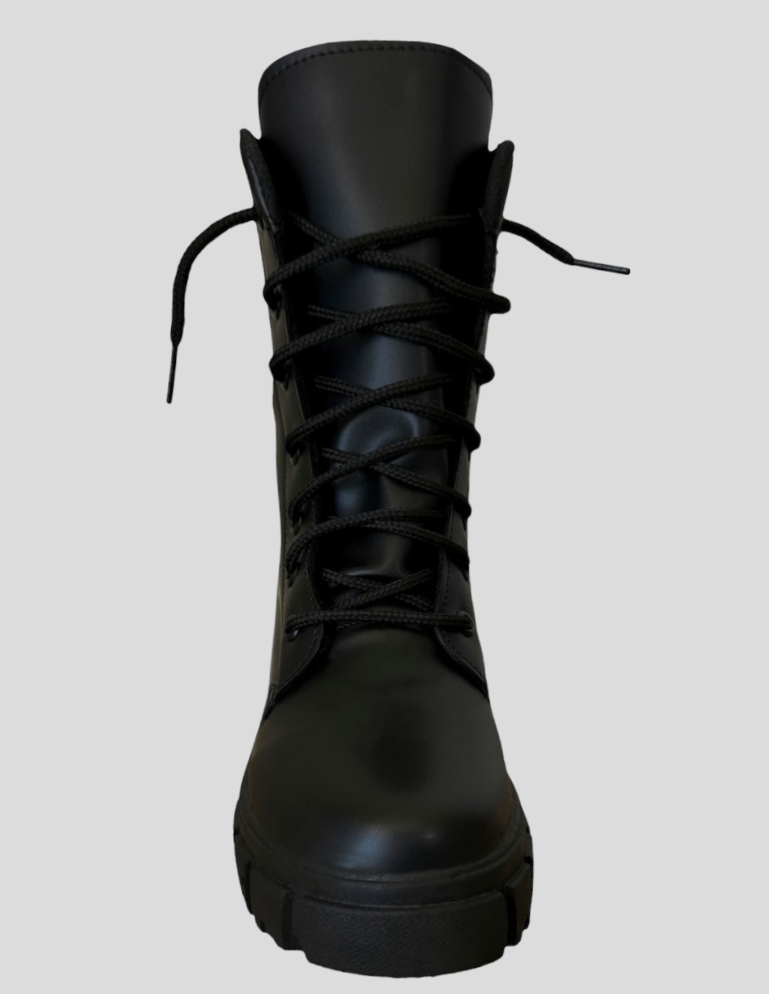 Foto 5 pulgar | Bota Combat Corta Malabis Bot-1019 Negra con Agujetas de Mujer