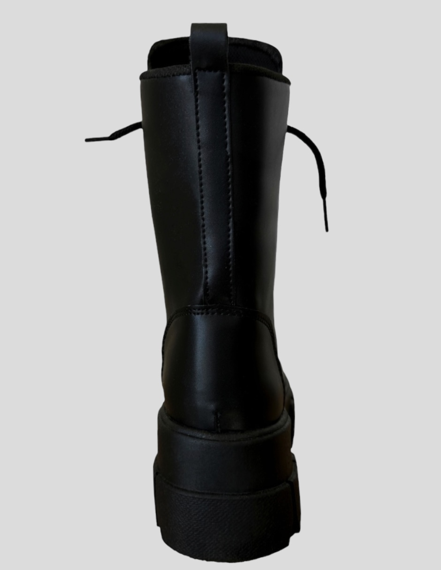 Foto 5 | Bota Combat Corta Malabis Bot-1019 Negra con Agujetas de Mujer