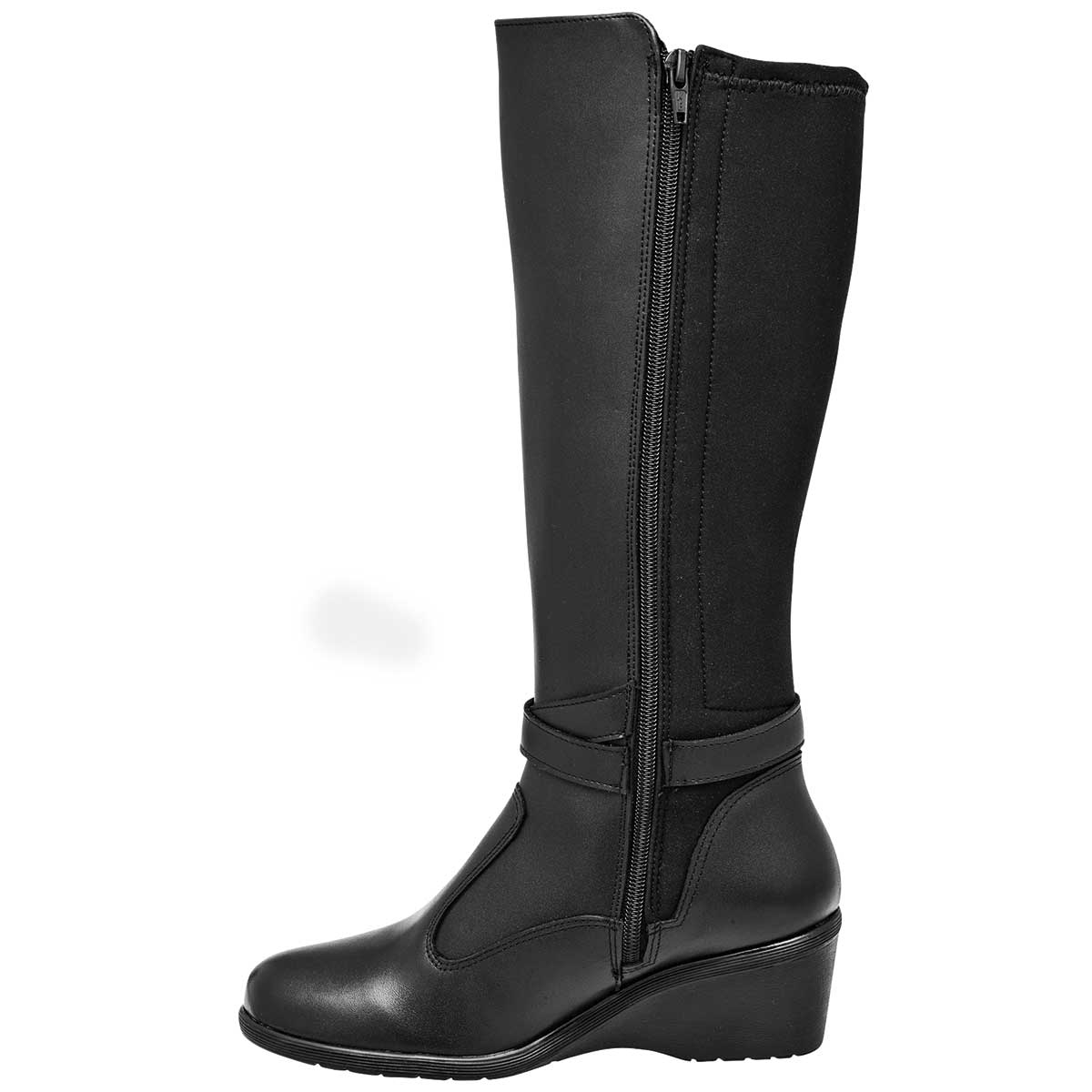 Foto 3 pulgar | Botas Largas Green Love para Mujer Negras