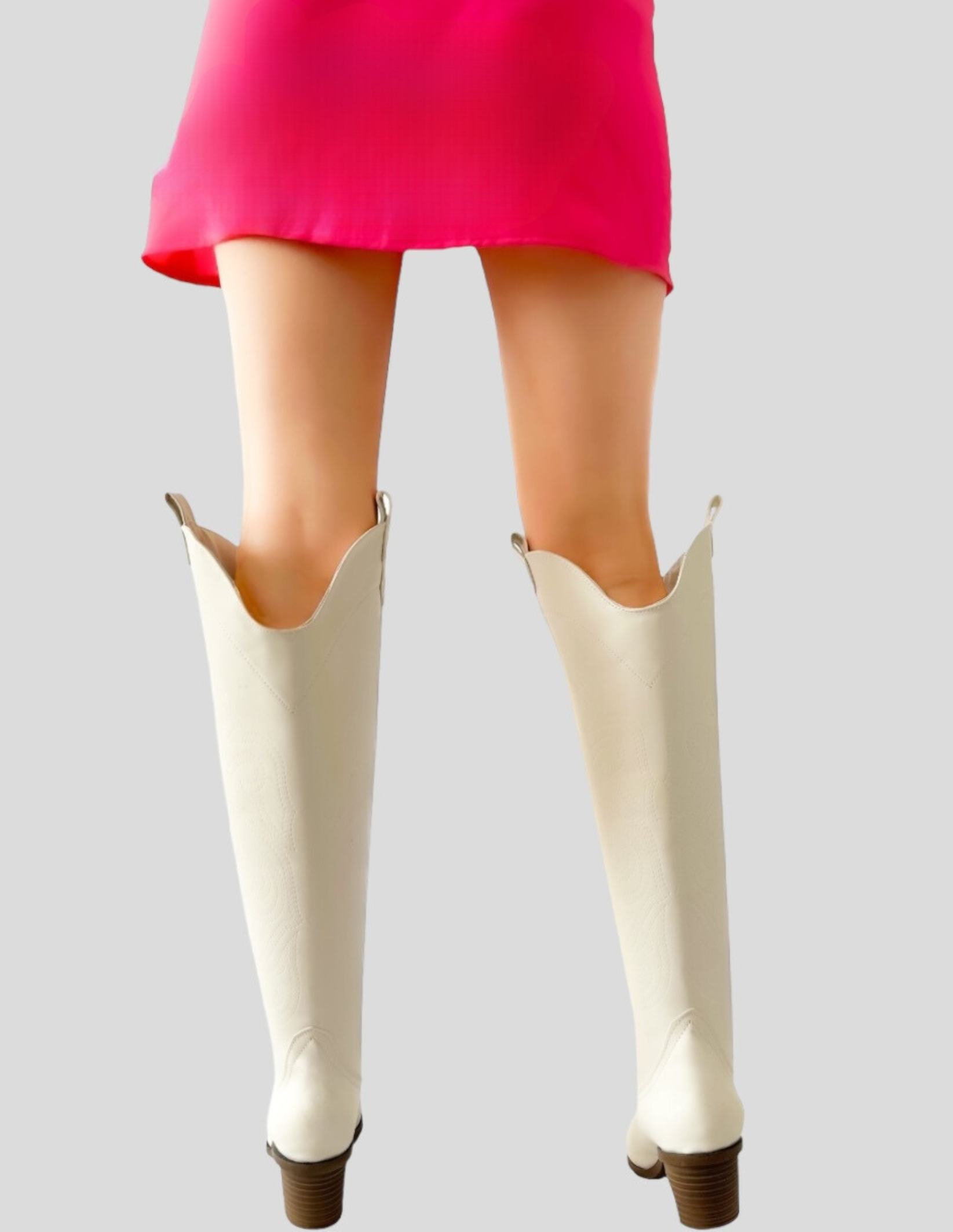 Foto 4 pulgar | Botas Malabis Blancas para Mujer