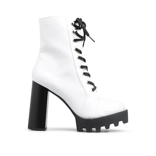 Foto 1 | Botas Mada Blancas para Mujer