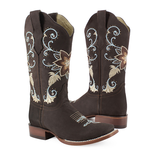 Botas Especial Chocolate Ladies el Malcreado Lm12 para Mujer