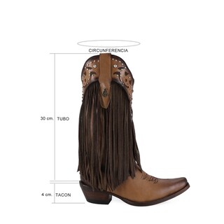 Foto 7 | Bota Forajida Ladies El Malcreado Lm149 Cobre para Mujer