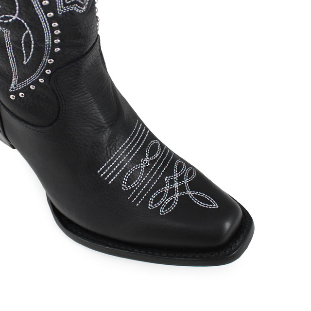 Foto 6 pulgar | Botas Liberty Altas Ladies el Malcreado Lm29 Negras para Mujer