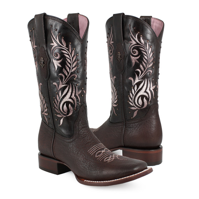 Botas Toscana Ladies el Malcreado Lm26 Chocolate para Mujer